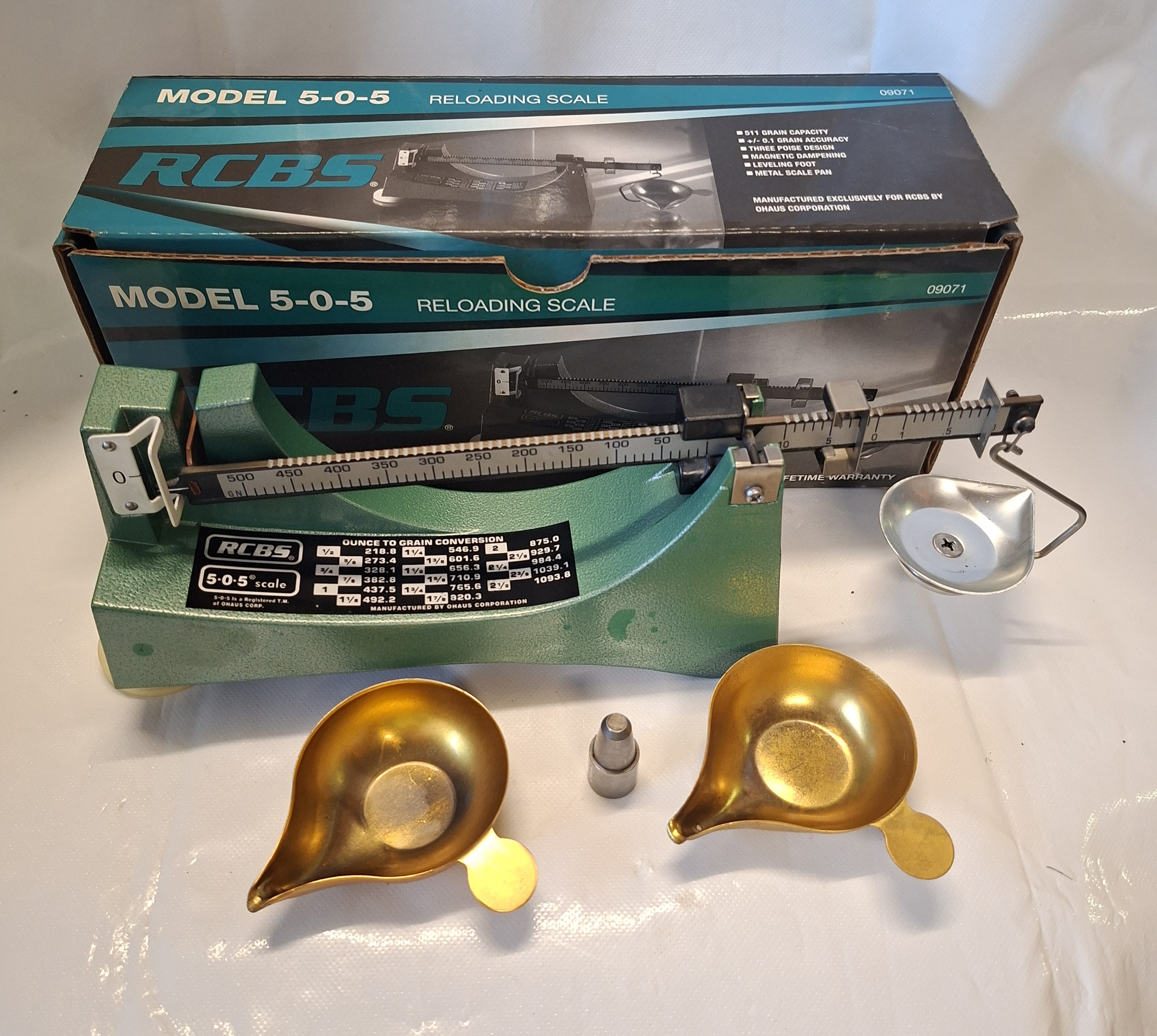 RCBS Pulverwaage Modell 505 – Bild 1