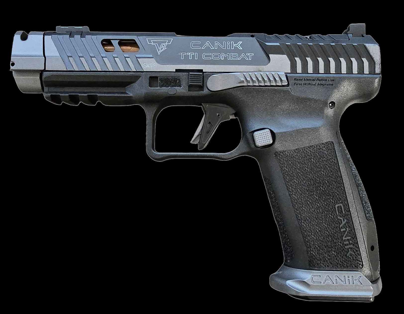 Canik TTI Combat Taran Tactial SMOKE halbautomatische Pistole 9mm Luger – Bild 1