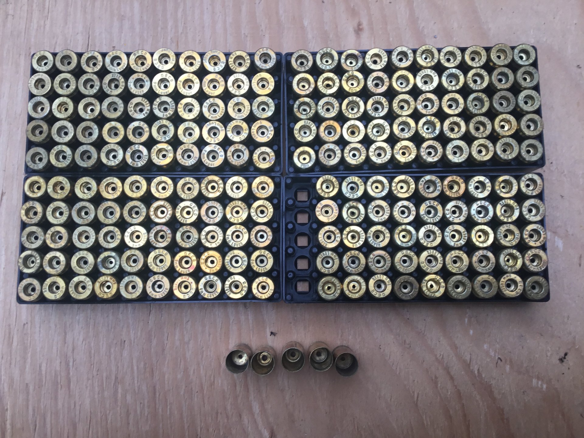 200 GECO Hülsen Kaliber 9 mm – Bild 1