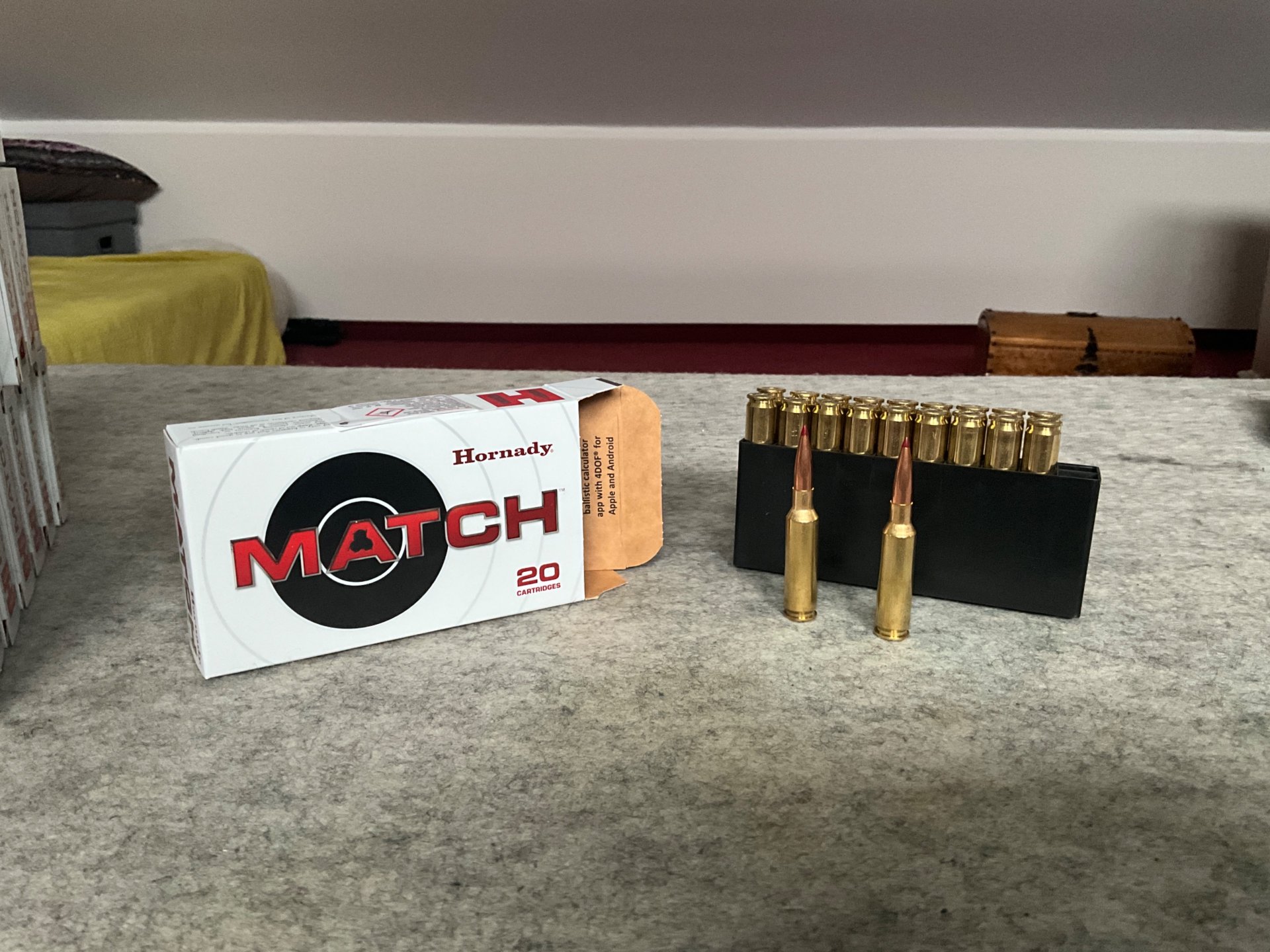440 Schuss Hornady Match 6,5 Creedmoor 147 gr ELD ( 22 Packungen) – Bild 1