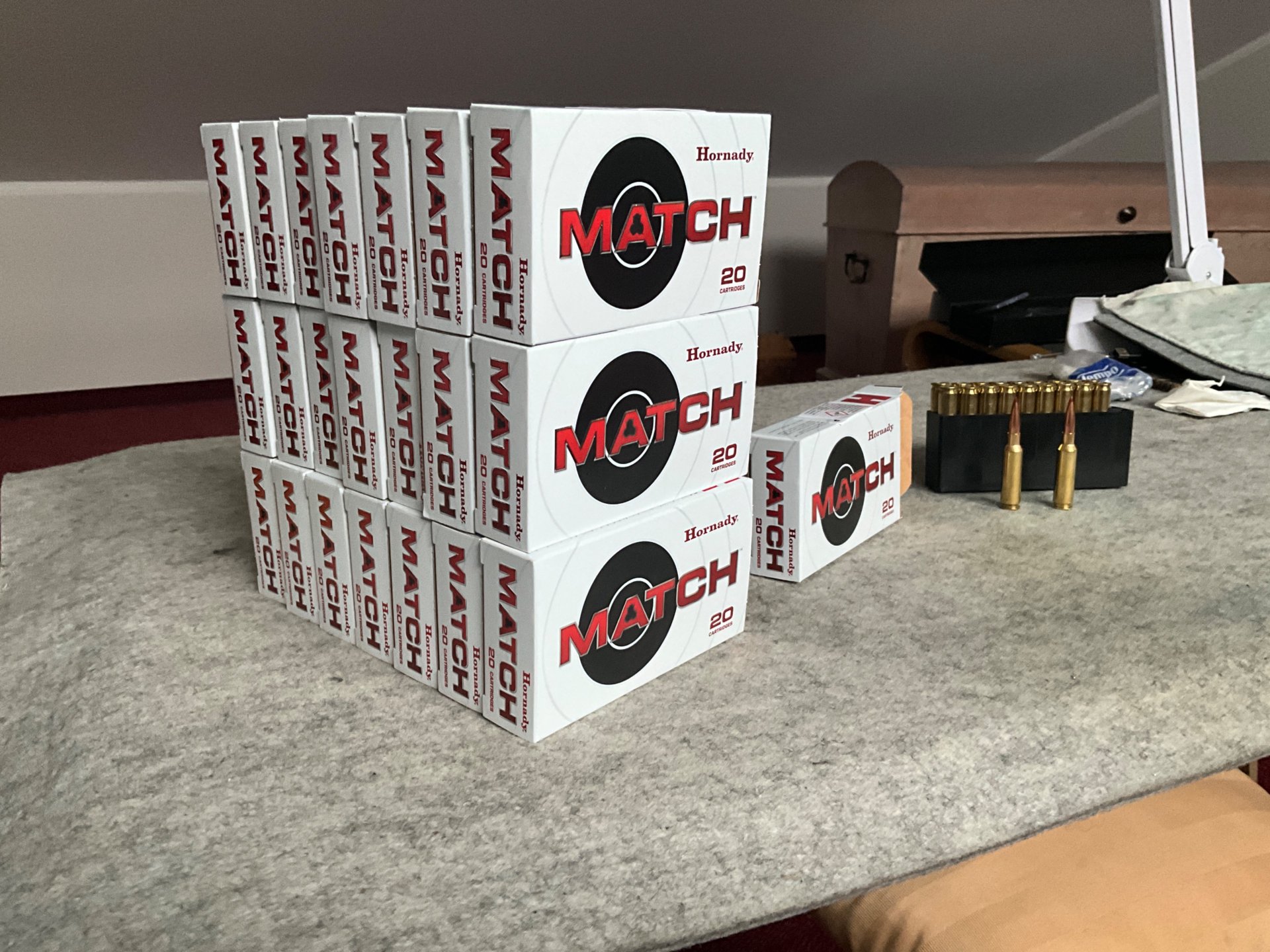 440 Schuss Hornady Match 6,5 Creedmoor 147 gr ELD ( 22 Packungen) – Bild 2