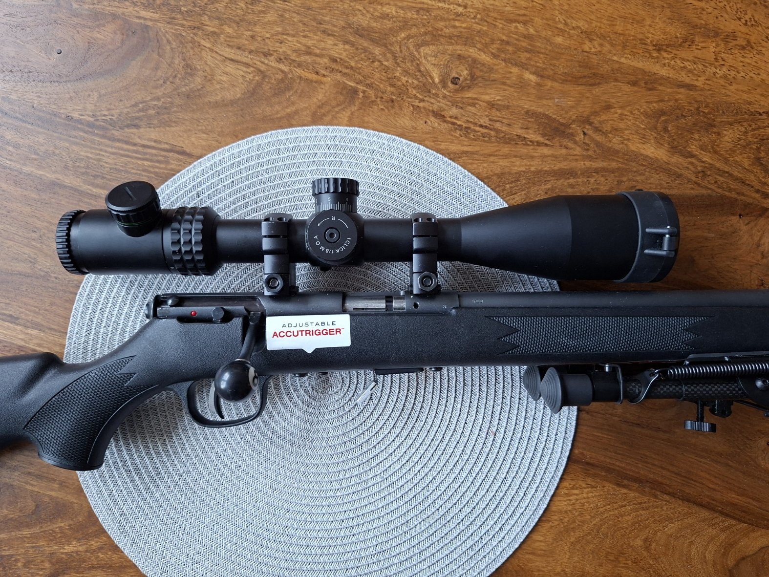 Savage Kal 22 mit ZF Perfekter Zustand Abzug ca 600gr. – Bild 2
