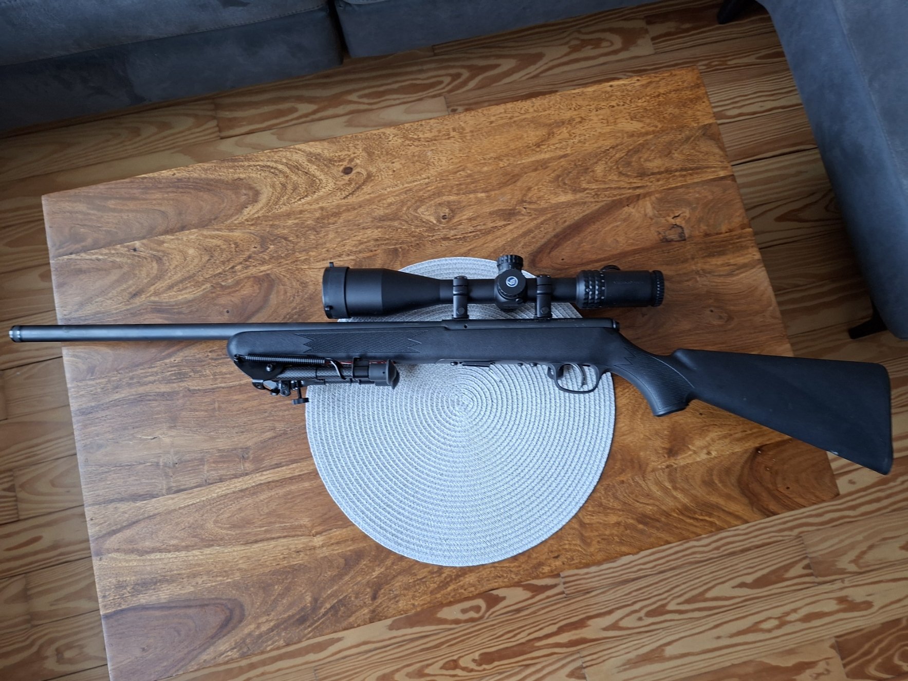 Savage Kal 22 mit ZF Perfekter Zustand Abzug ca 600gr. – Bild 3