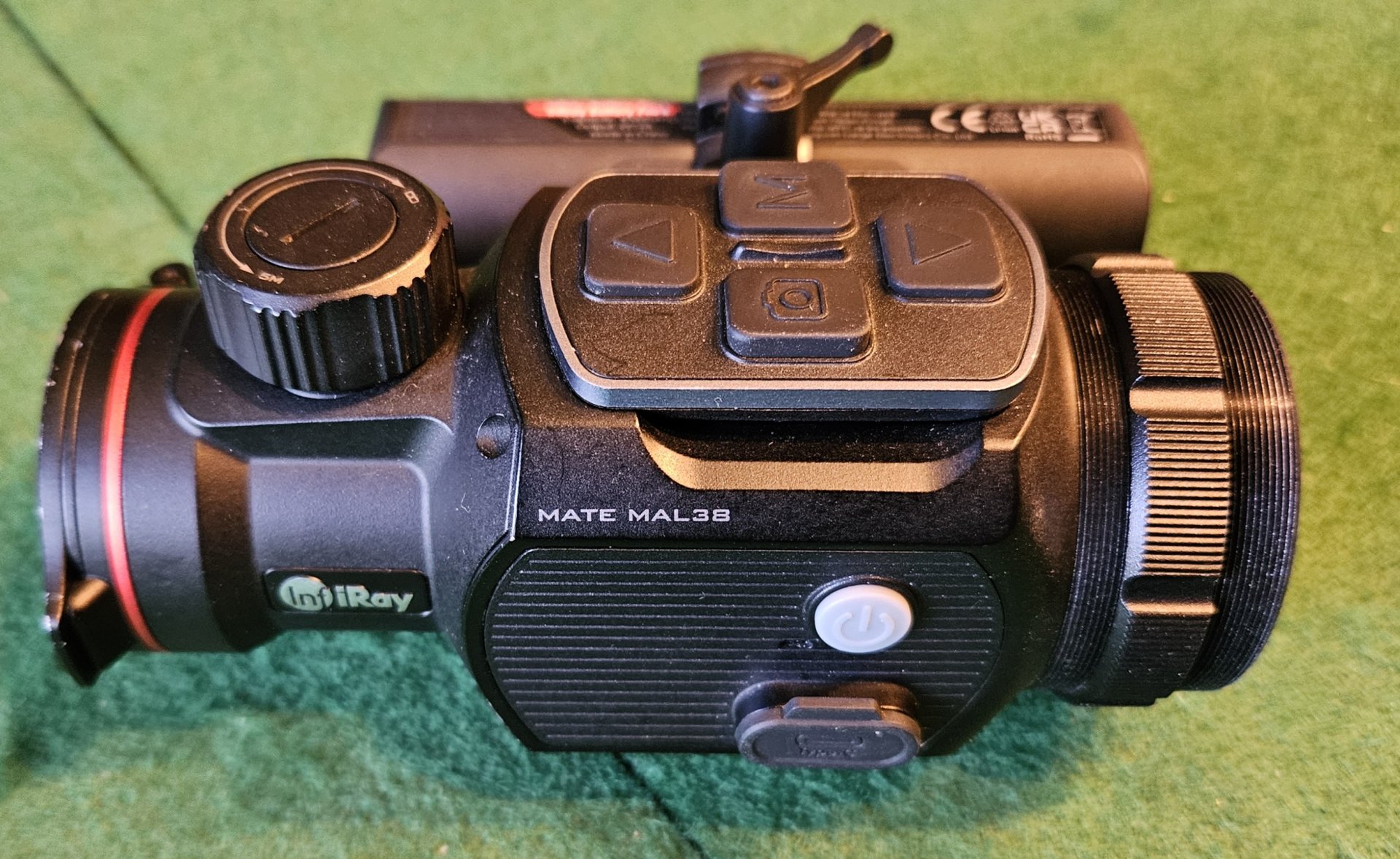 Wärmebildvorsatzgerät InfiRay MATE MAL 38 mit Infiray Battery Pack – Bild 1