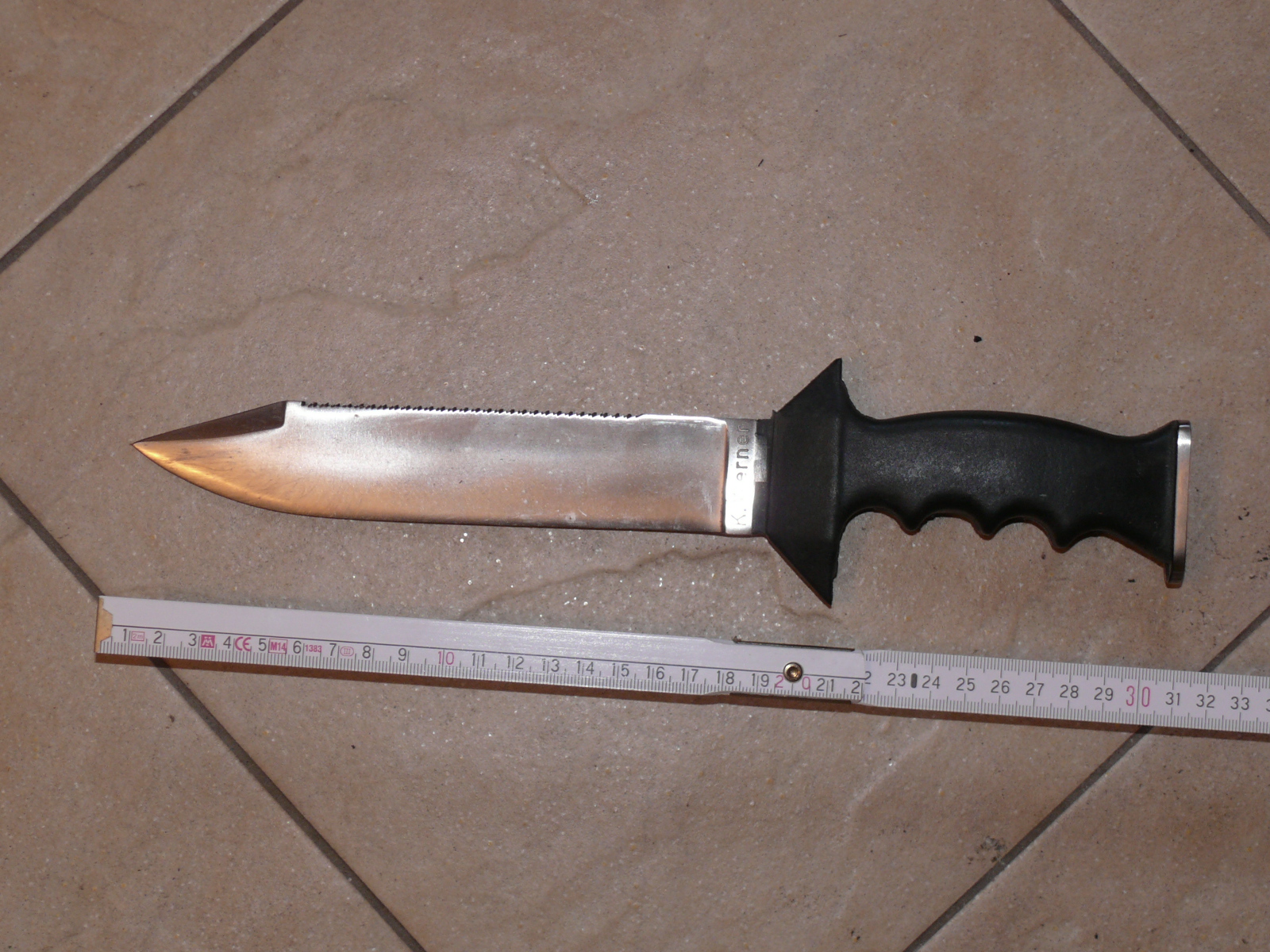 Tauchermesser pers. m. Sägerücken – Bild 1
