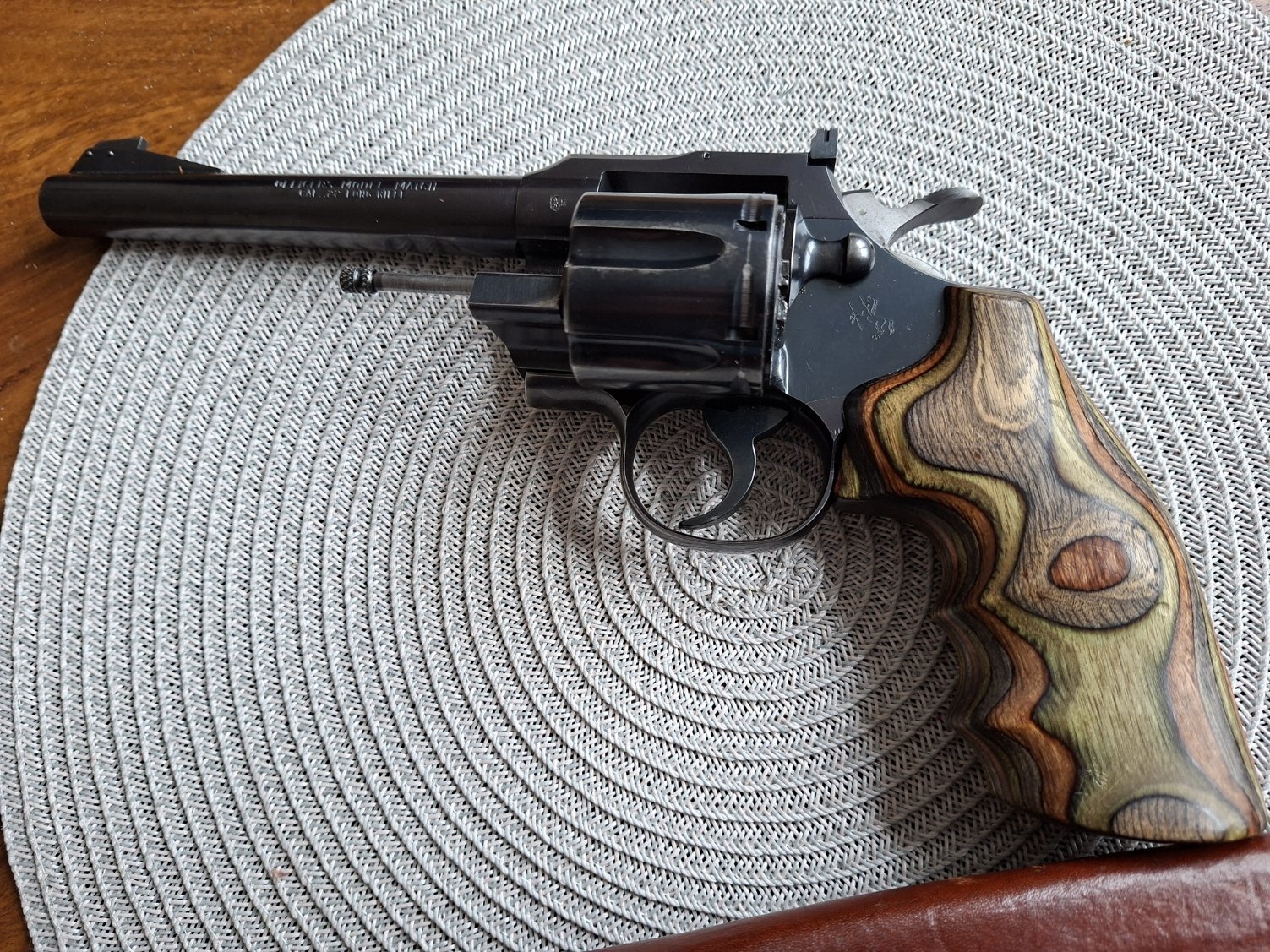 Revolver von Colt Kal 22 Lf mit Match Abzug – Bild 3