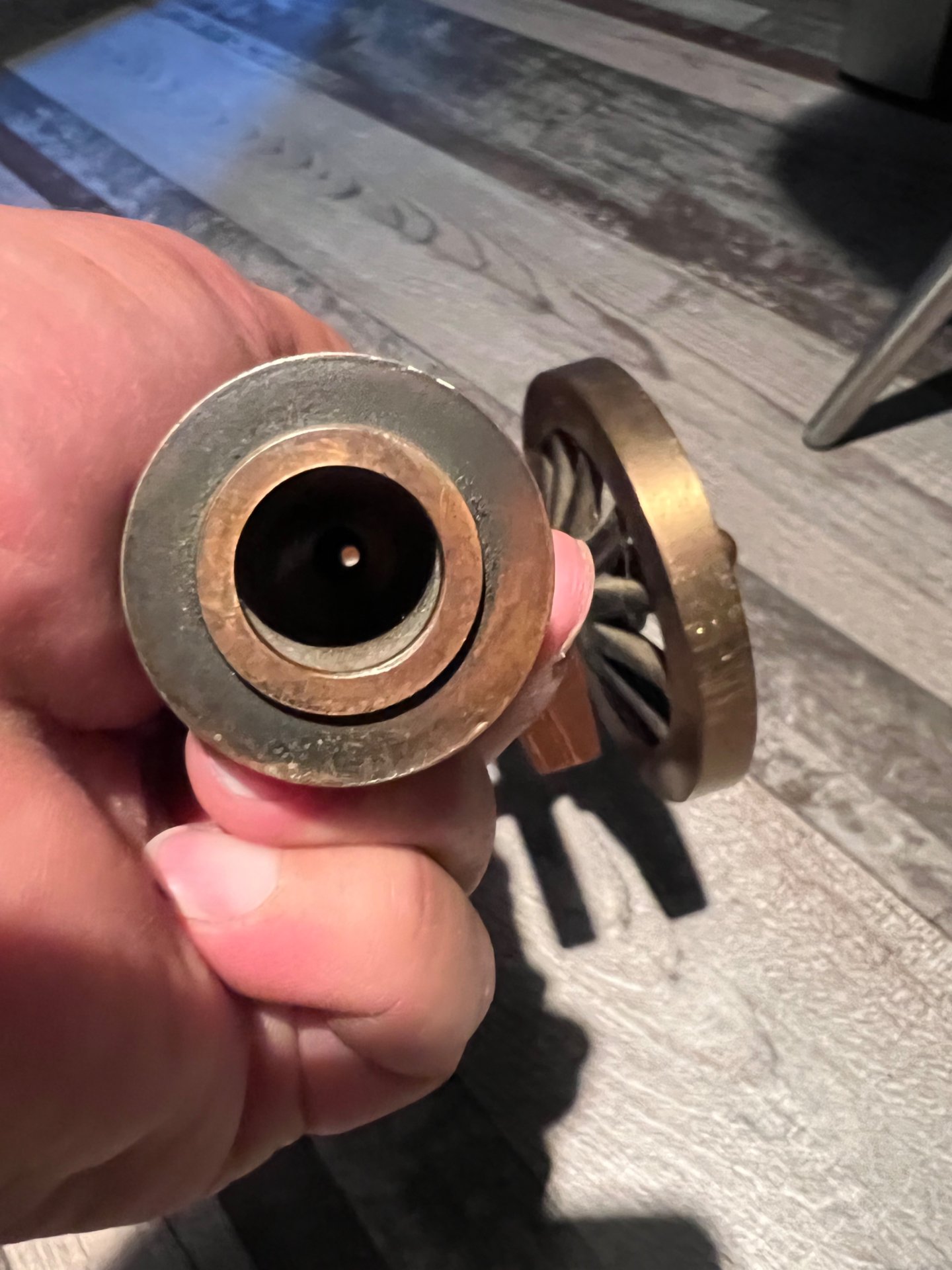 Kanone 6mm platzt Stahl und holz Sammlerstück Unikat – Bild 8