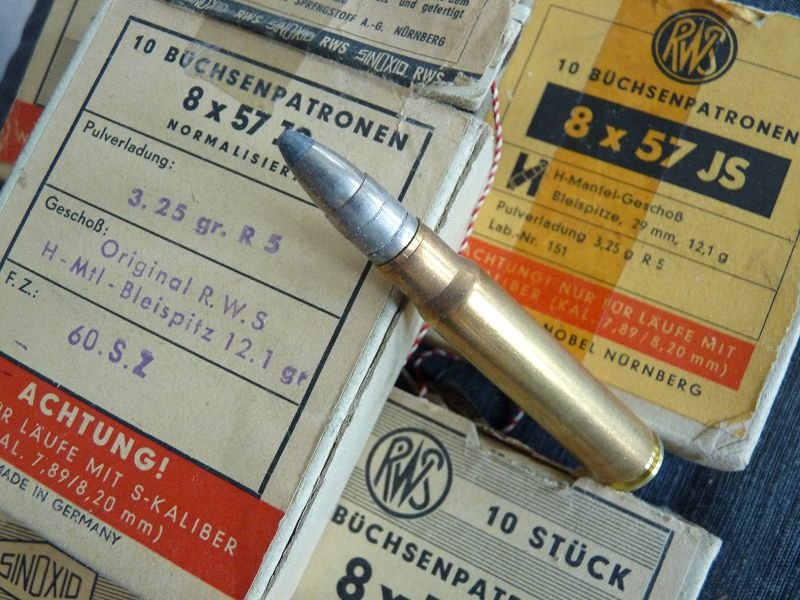 8x57 IS RWS H-Mantel 47 Schuss – Bild 2