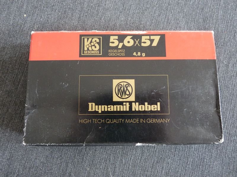 5,6x57 RWS KS-Geschoss 4,8 gr. – Bild 1