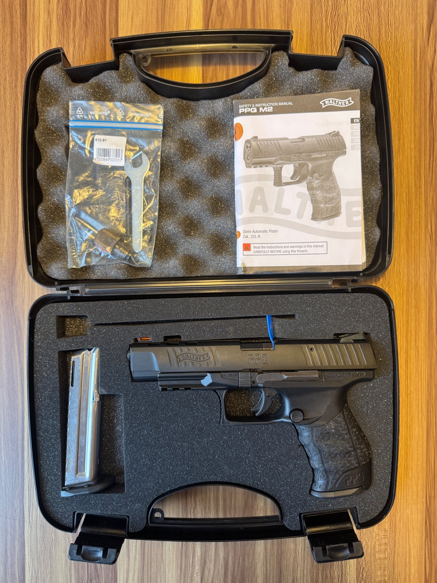 Walther PPQ M2 5" .22lr SD-Lauf – Bild 1