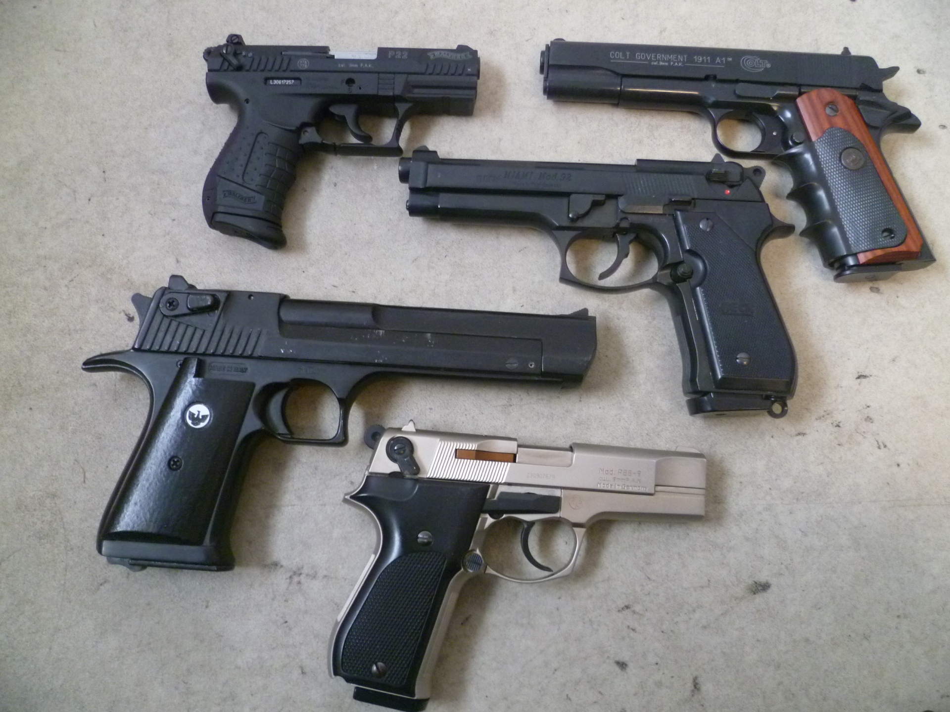 SRS Riesen-Konvolut Schreckschusswaffen DEFEKT – Bild 3