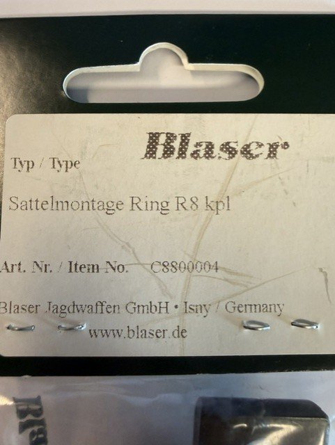 Original Blaser Sattelmontage – OVP – Bild 2