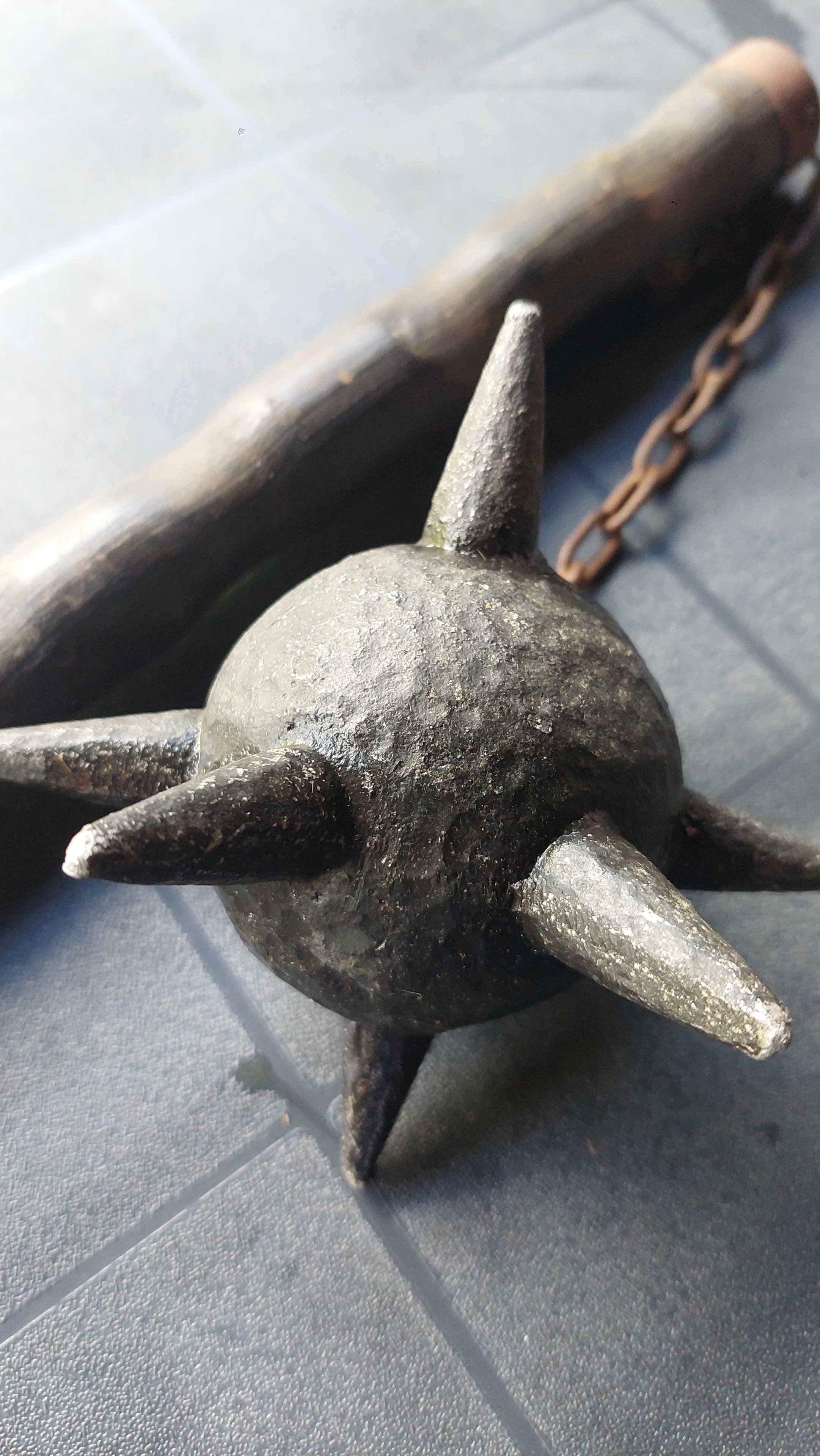Morgenstern Ritter Wikinger Streitflegel Mittelalter – Bild 7