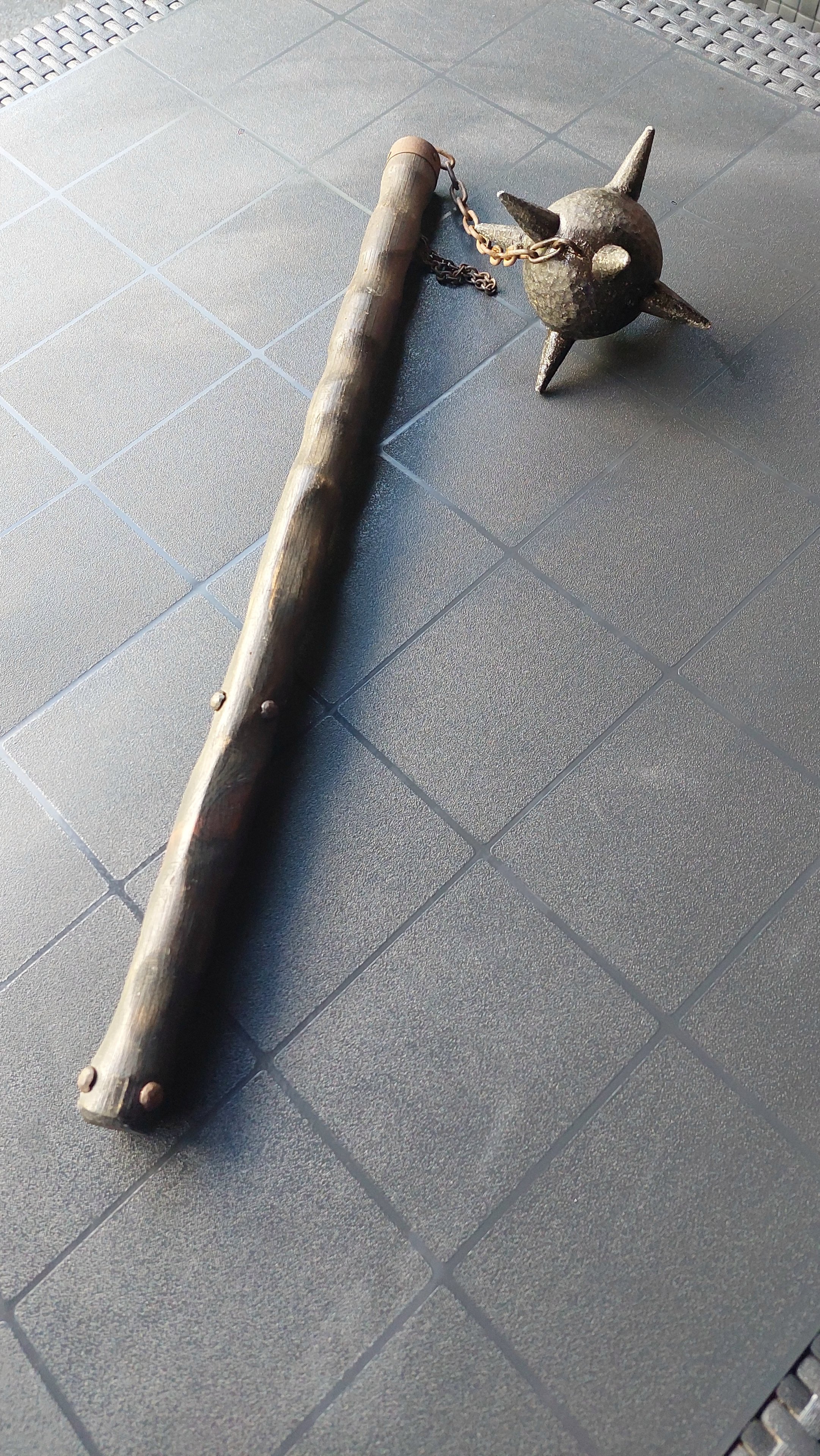 Morgenstern Ritter Wikinger Streitflegel Mittelalter – Bild 13