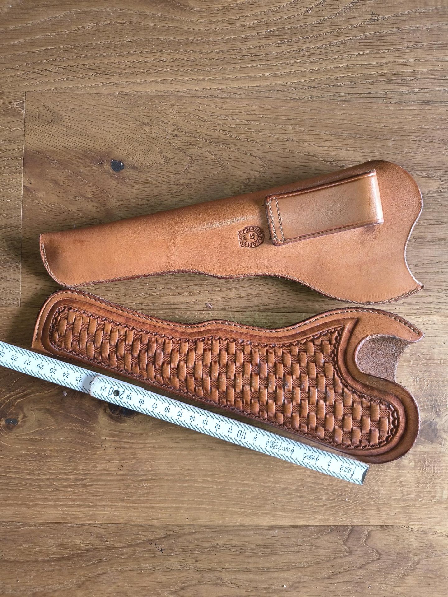 Schönes Holster mit Basketpunzierung von Wasti Drexler München 2von2 – Bild 1