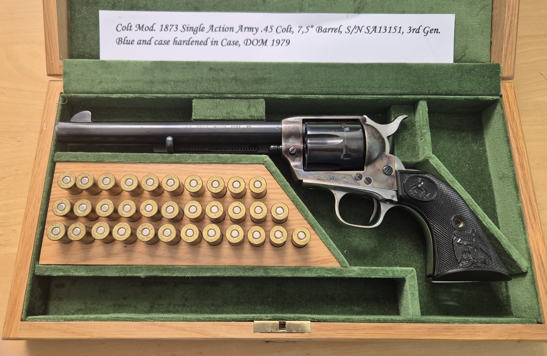Colt Single Action Army 3rd Generation im Kasten – Bild 1