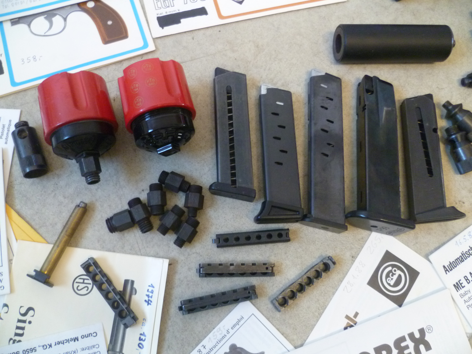 SRS Riesen-Konvolut Magazine, Pyrobecher, Bedienungsanleitungen, etc. – Bild 2