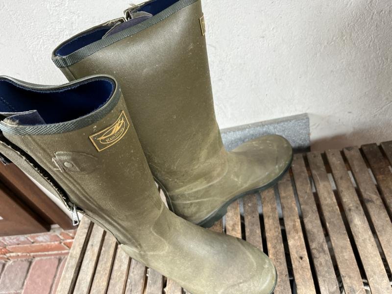 Jagdgummistiefel mit Reißverschluß – Bild 2
