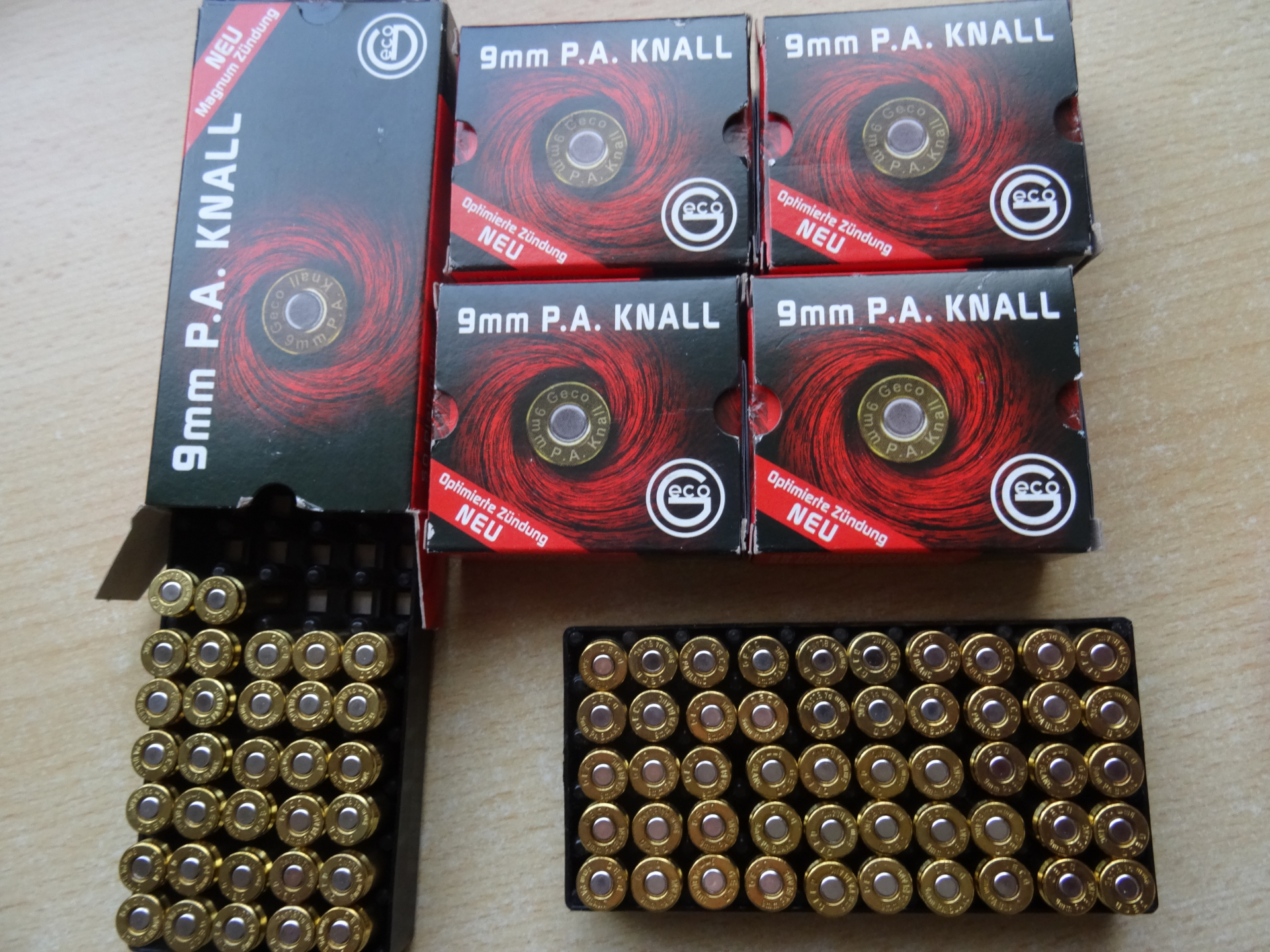 Geco 9mm Platzpatronen – Bild 2