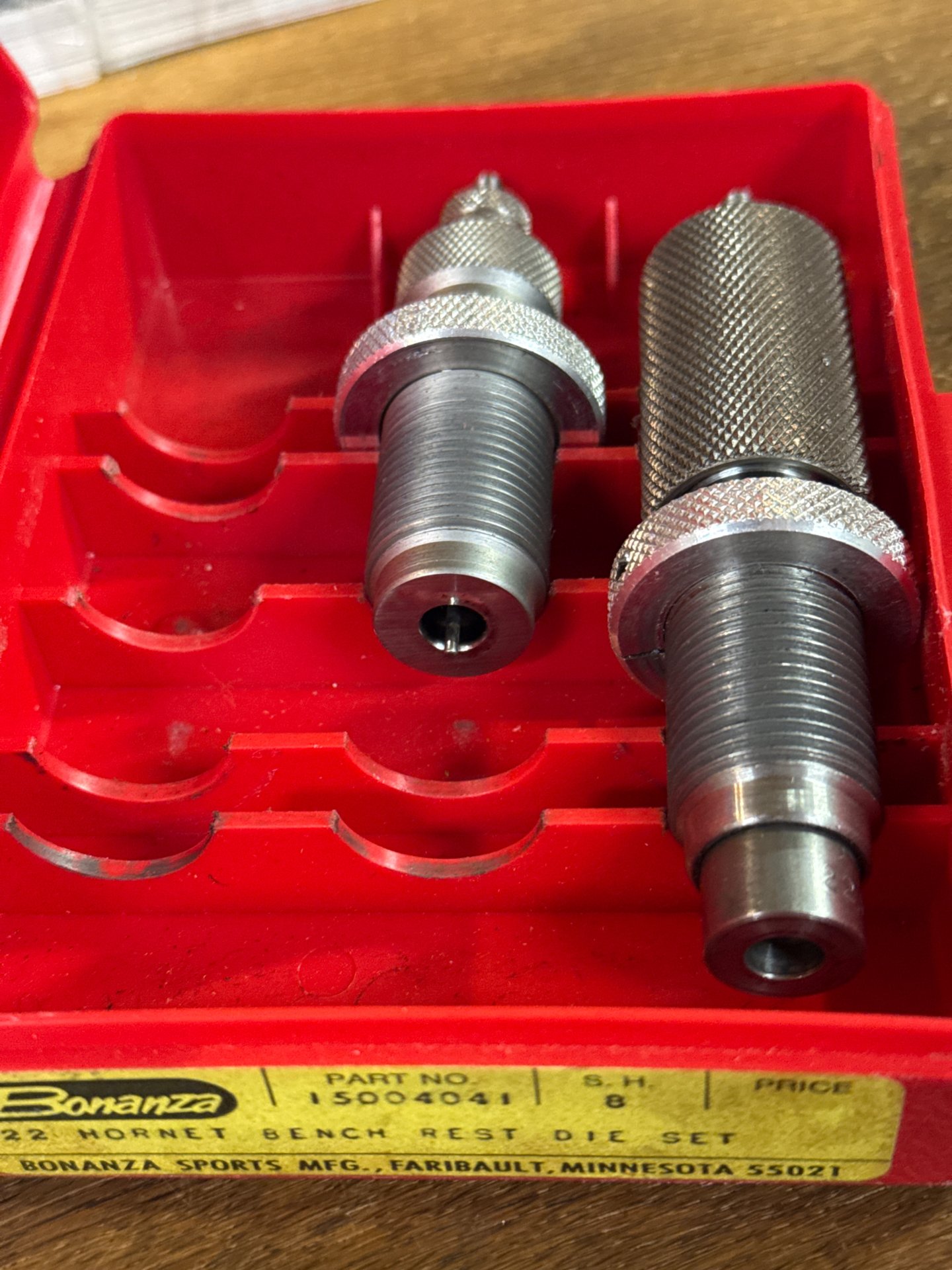 Bonanza DIE SET .22Hornet Bench Rest – Bild 1