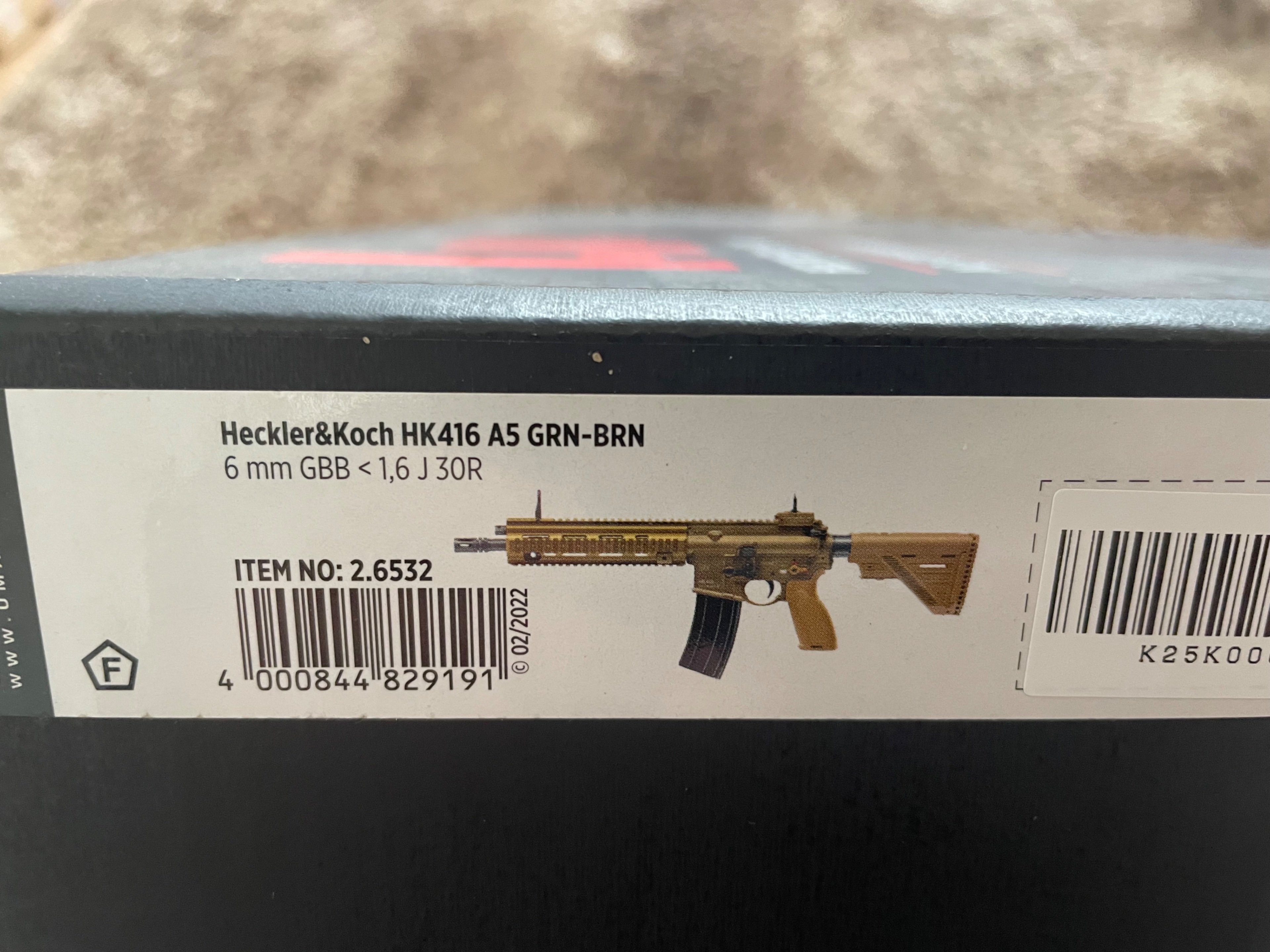 HK 416 GBB Neu Unbenutzt – Bild 1