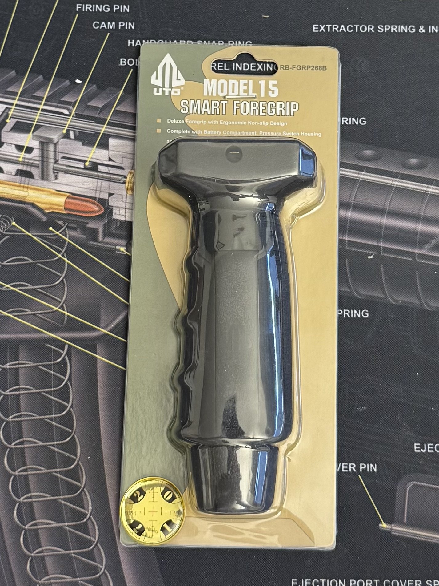 Smart Foregrip Model 15 UTG for Picatinny Rail AR15 M16 MR223 – Bild 1