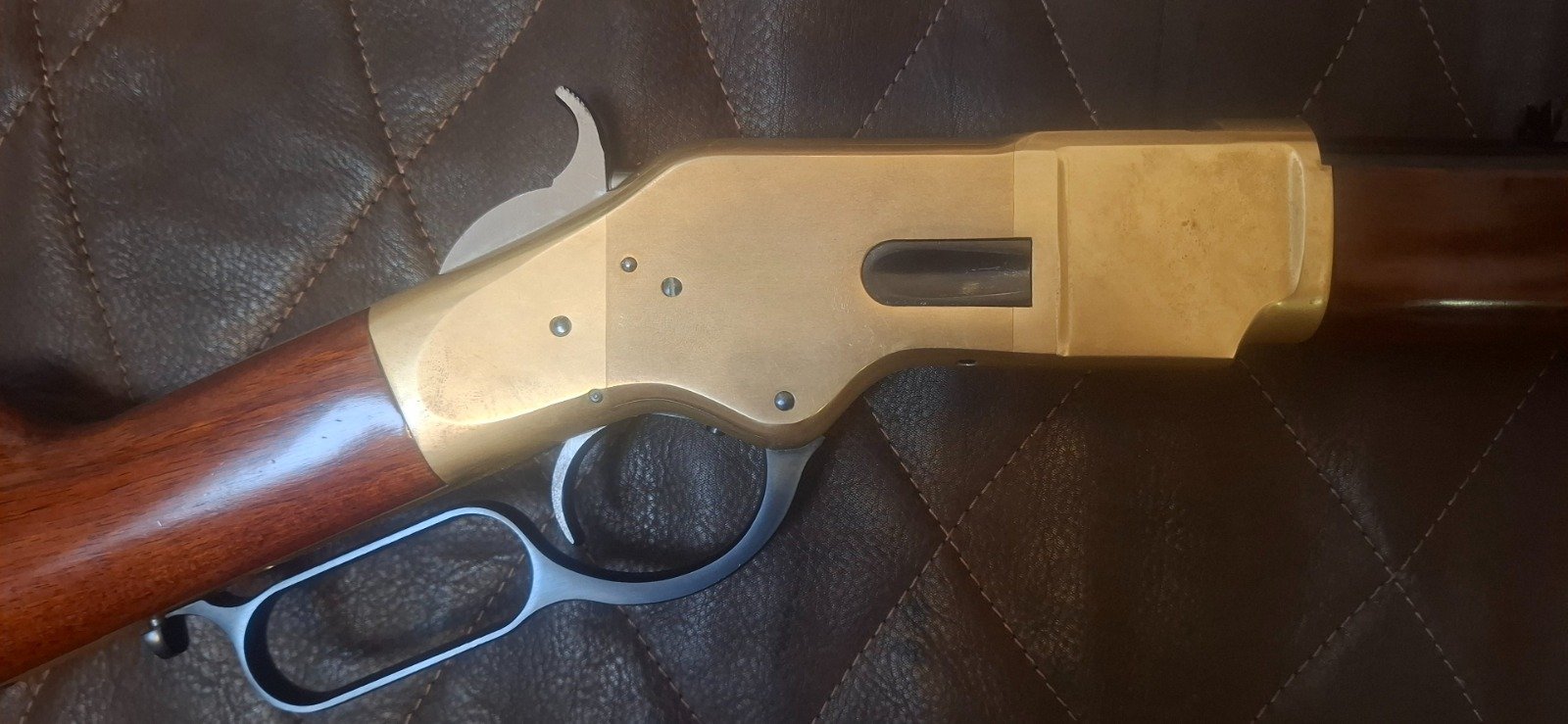 Hege Uberti 1866 Carbine "Yellow Boy" TOP ZUSATND !!! – Bild 4