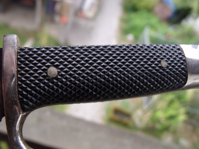 HJ Messer mit Devise schöner Hersteller Dolch WW2 – Bild 8