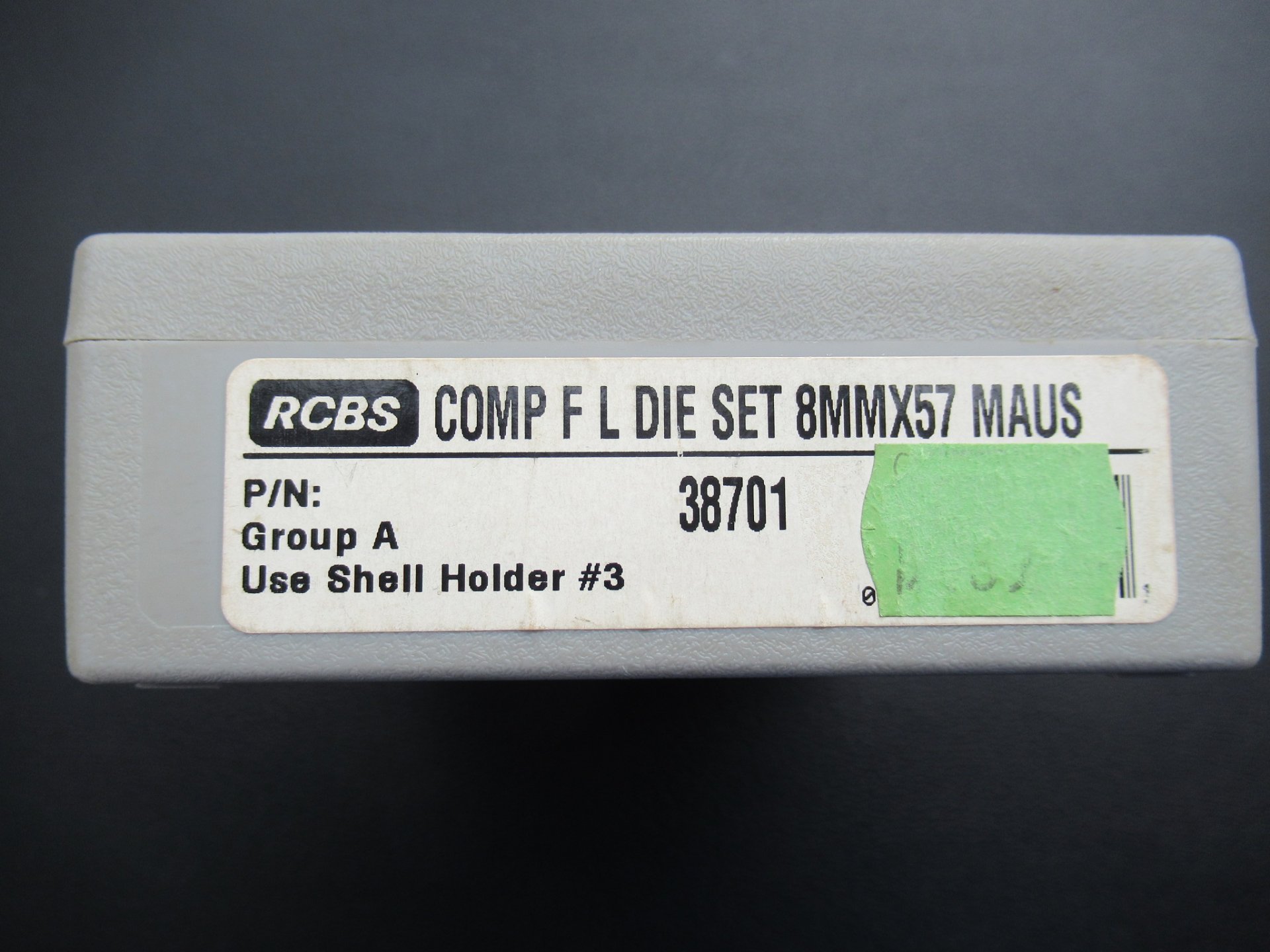 RCBS Competition Matrizensatz Kaliber 8x57IS mit Hülsenhalter – Bild 1