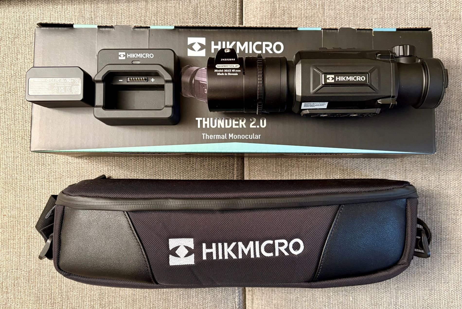 HIKMICRO Thunder TH35PC 2.0 Wärmebild-Vorsatzgerät – neuwertig – OVP & Rechnung – Bild 2