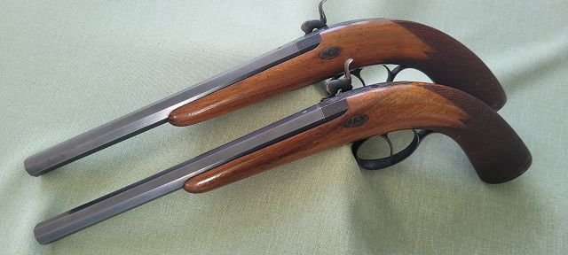 edles Duellpistolen-Paar, ca. 1860/70 – Bild 2
