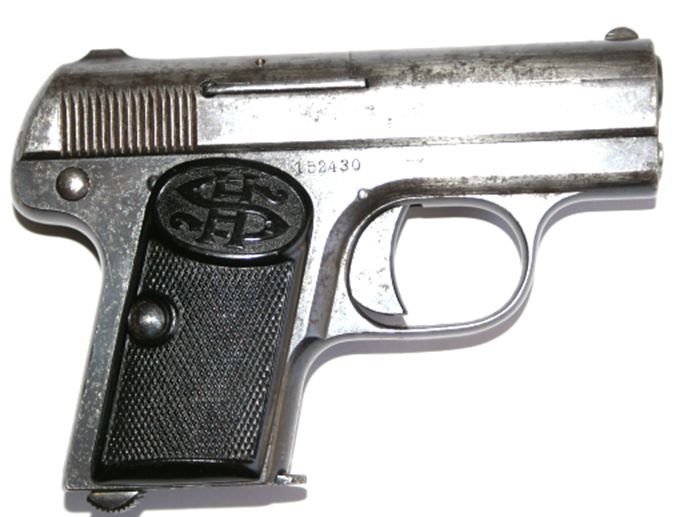Pistole Haenel Modell 1 (in der seltenen 2. Ausführung) – Bild 1