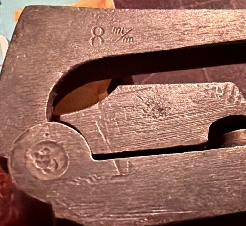 Wiederladezange 8mm M88 /98 D.R. Trp.Stempel J.R. – Bild 2