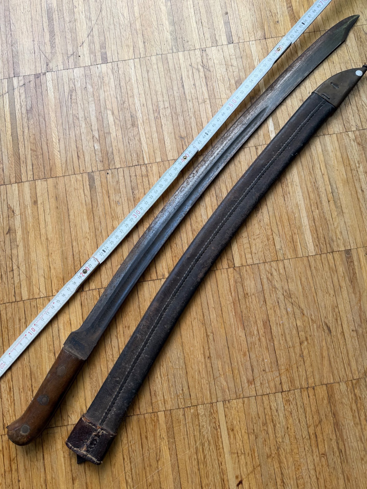 Säbel M1898 Klewang Niederlande Hembrug Schwert – Bild 2
