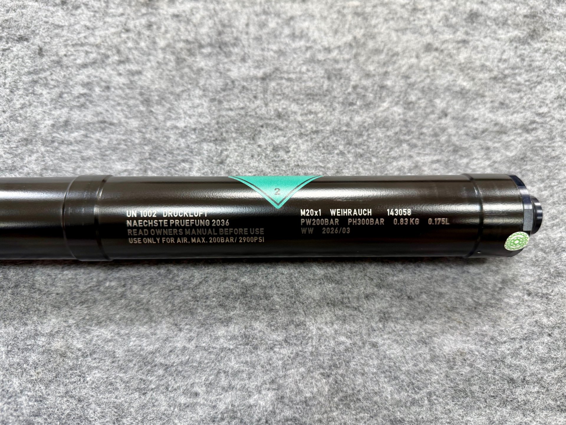 Pressluftgewehr EWB Weihrauch HW100 5,5mm(Bullet) - versandkostenfrei - – Bild 6