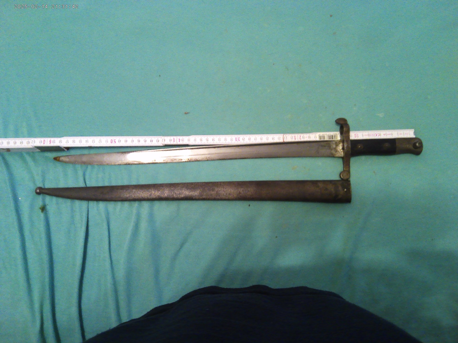 Altes Langes Bajonett für Steyr Kropachek 1886 – Bild 1