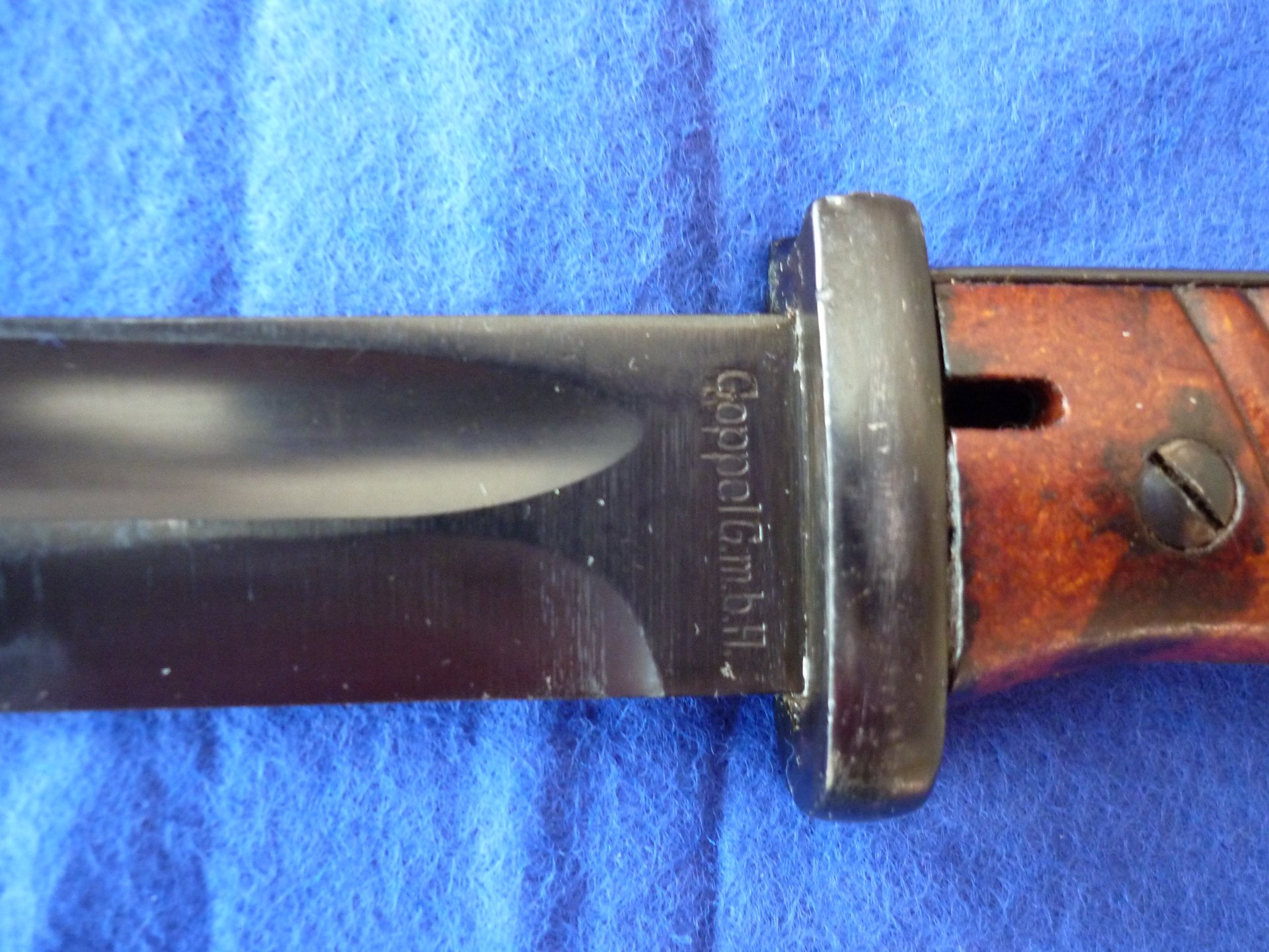 Bajonett k98 mit Scheide, 1939, Fa. Coppel, Solingen – Bild 8