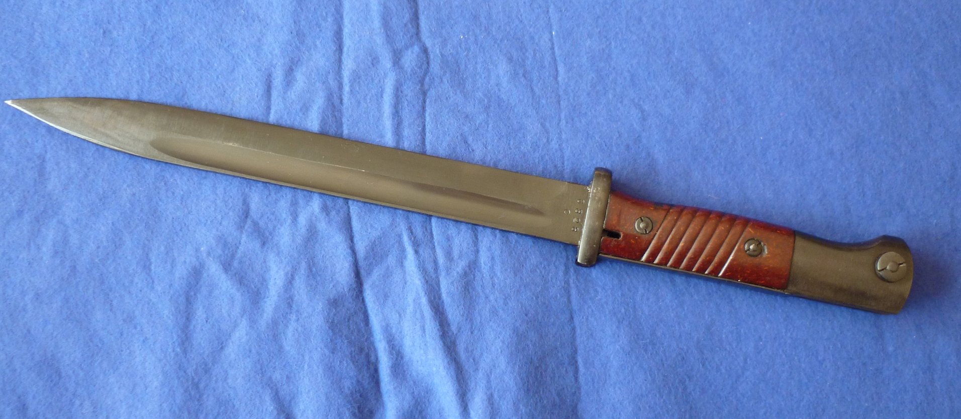 Bajonett k98 mit Scheide, 1939, Fa. Coppel, Solingen – Bild 1