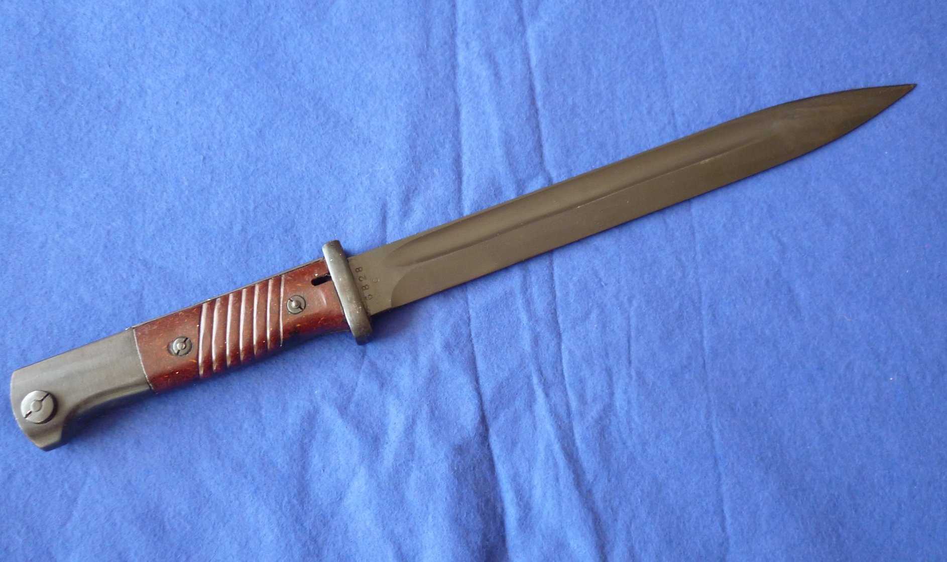 Bajonett k98 mit Scheide, 1939, Fa. Coppel, Solingen – Bild 2