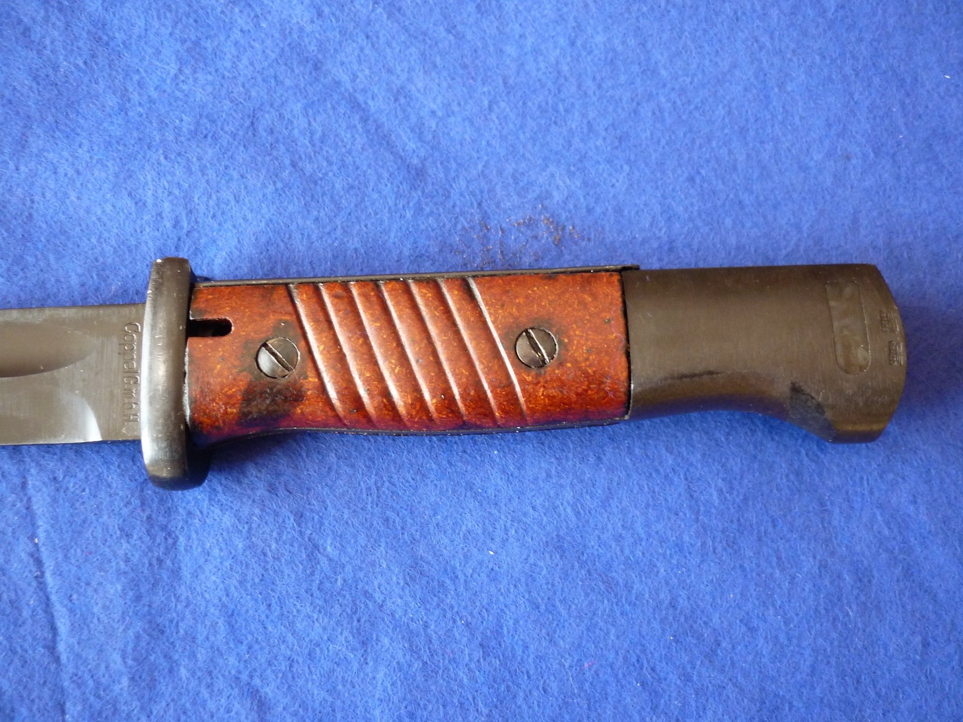 Bajonett k98 mit Scheide, 1939, Fa. Coppel, Solingen – Bild 6