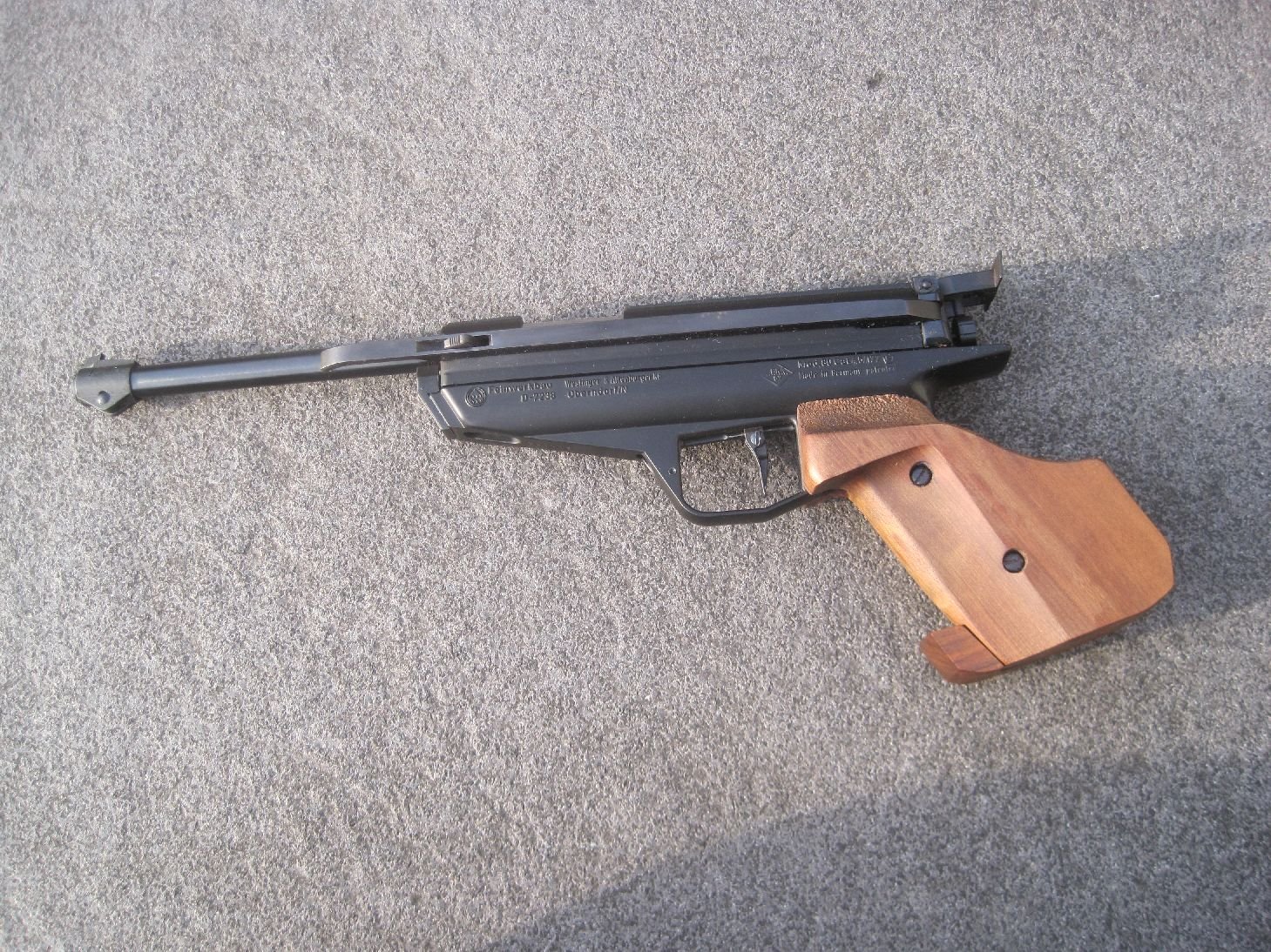 Matchluftpistole Feinwerkbau Mod.80 - RECHTS - – Bild 1