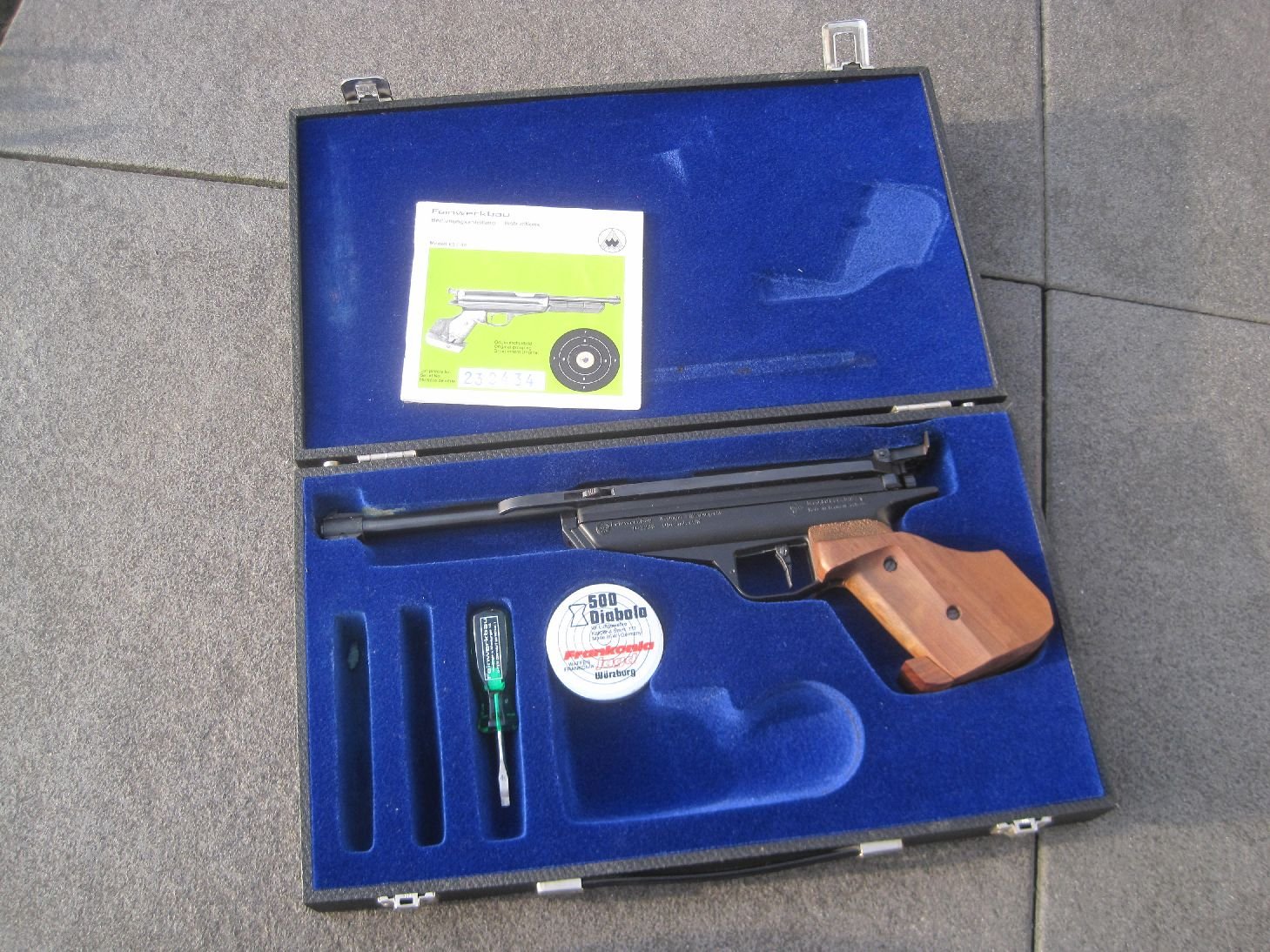 Matchluftpistole Feinwerkbau Mod.80 - RECHTS - – Bild 2