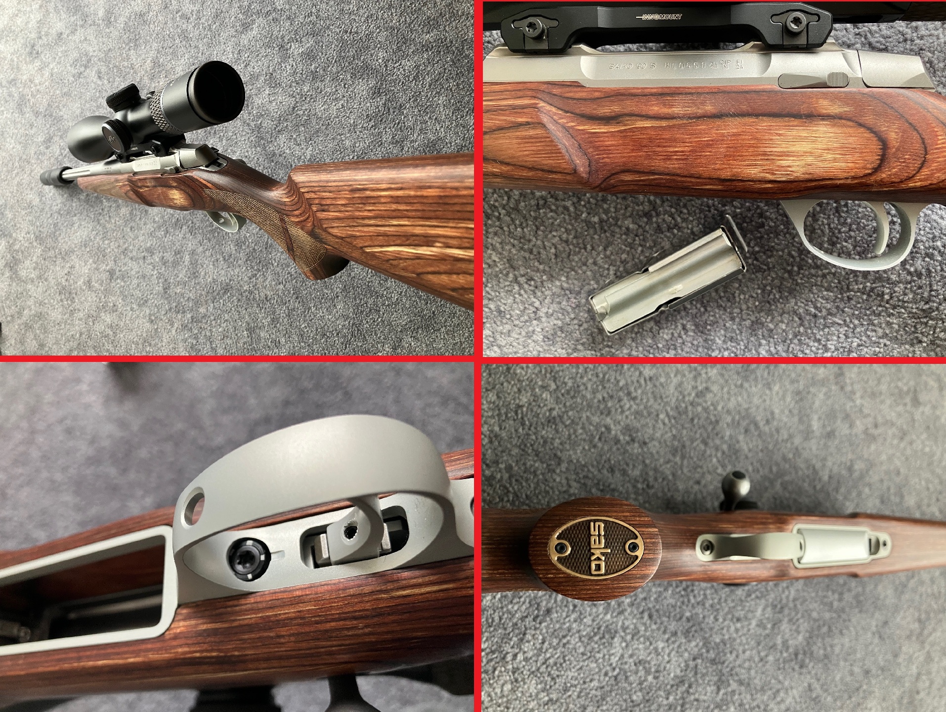 SAKO 90 Varmint .308 Winchester 51cm Schlagbolzensicherung – Bild 3