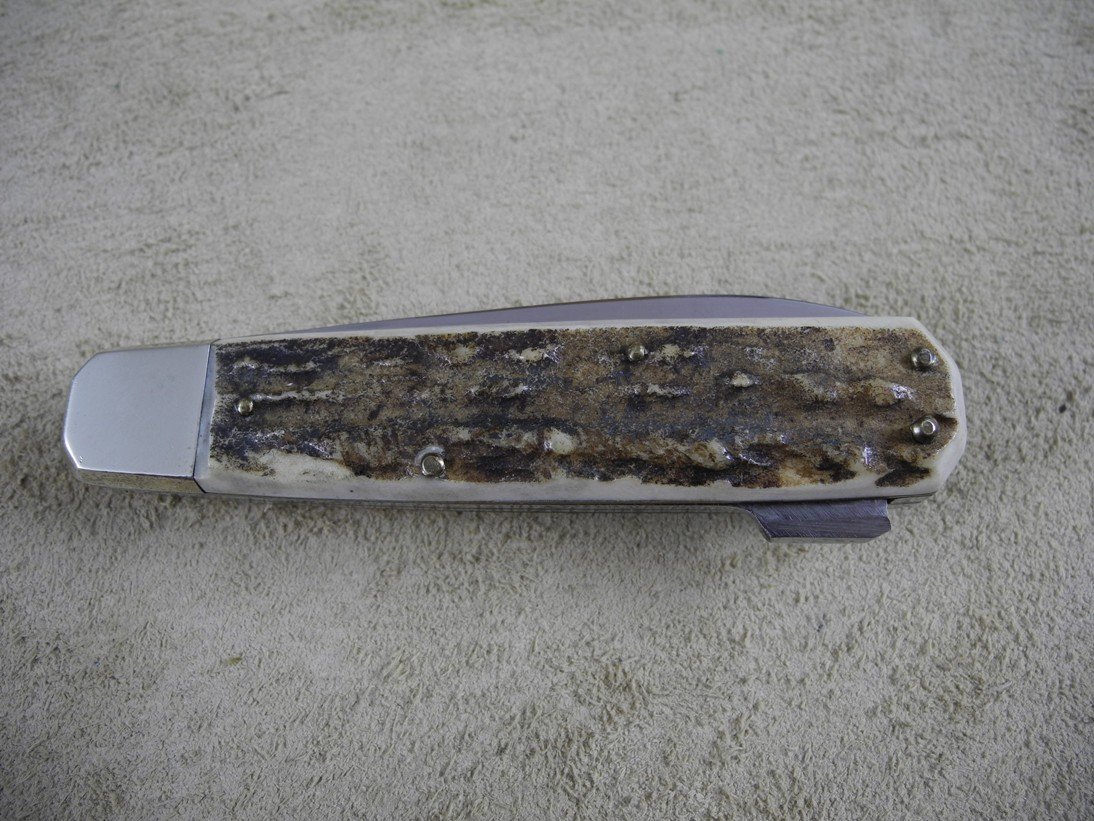 Hartkopf Jagdtaschenmesser, Messer mit Farb-Ätzung, Taschenmesser – Bild 5