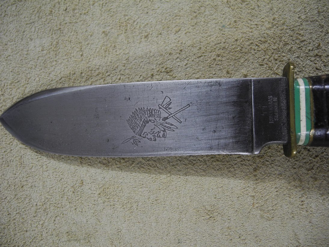 3x alte Fahrtenmesser / Wurfmesser / Kindermesser / ROBI KLAAS / Doppelreh / Solingen – Bild 5