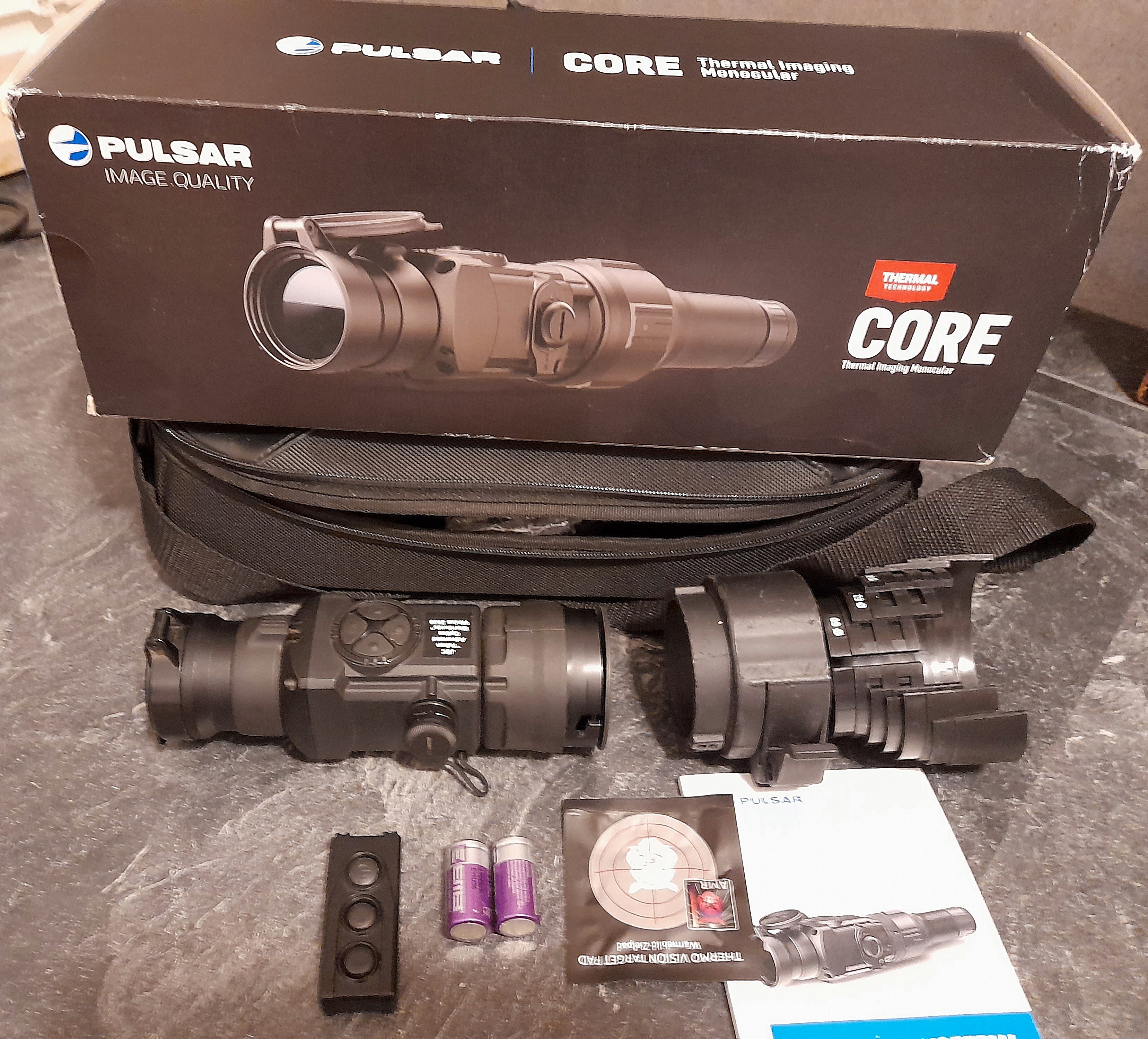 PULSAR CORE FXQ 55 Wärmebildkamera mit Pulsar Adapter 2 Pins – Bild 1