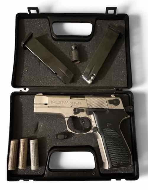 Walther P88 Compact Cal. 9mm P.A.K. mit zu Behör Defekt – Bild 3