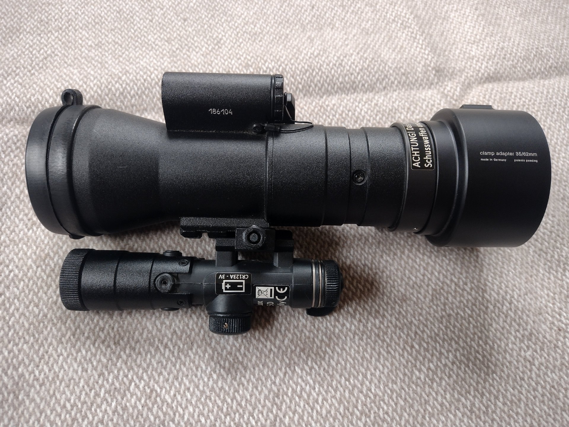 JSA Night-Lux NV MAU Gen. 2+ High-End Nachtsicht-Vorsatzgerät / Restlichtverstärker – Top Zustand! – Bild 3