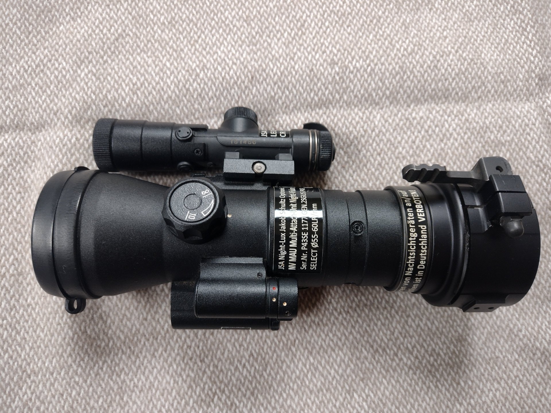 JSA Night-Lux NV MAU Gen. 2+ High-End Nachtsicht-Vorsatzgerät / Restlichtverstärker – Top Zustand! – Bild 2