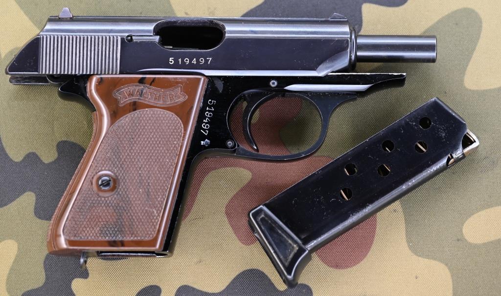 Pistole Sammlerwaffe Carl Walther PPK-L Dural Kal. 7,65 mm Browning, Bj. 1967, Top! – Bild 6